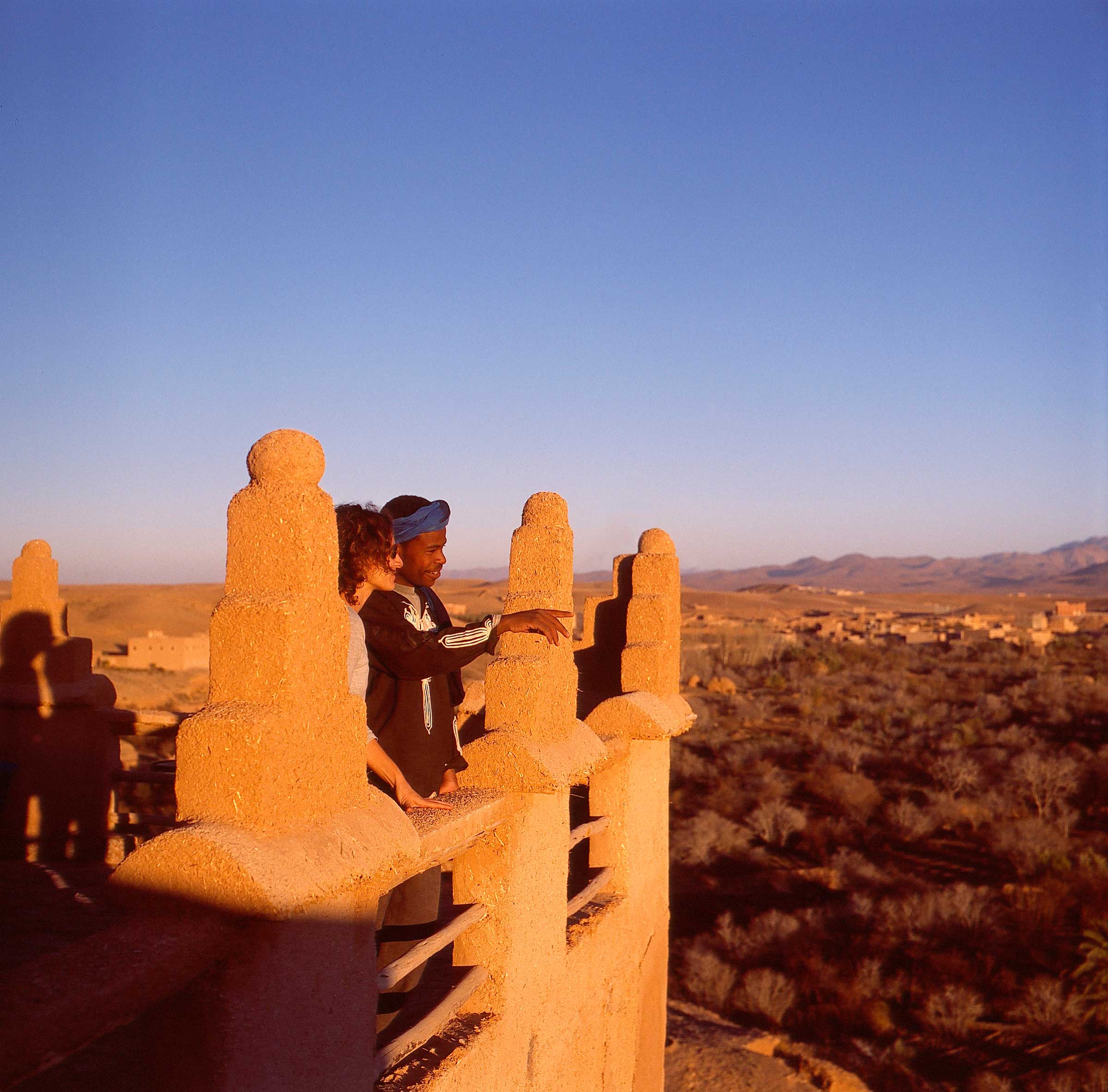 Valle de las Rosas en Marruecos