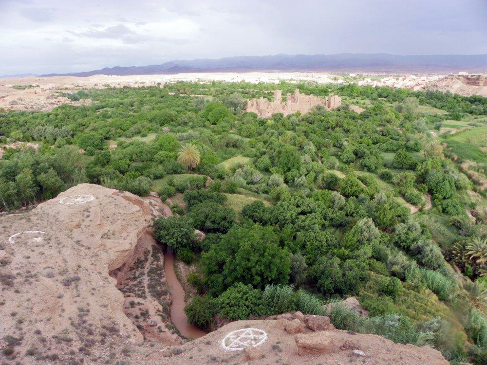 Valle de las Rosas en Marruecos