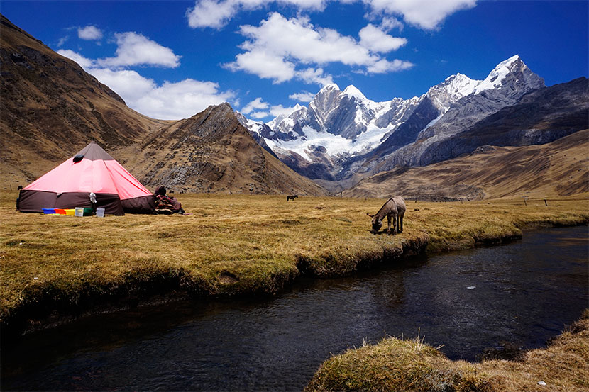 Mitucocha, Trekking Huayhuash