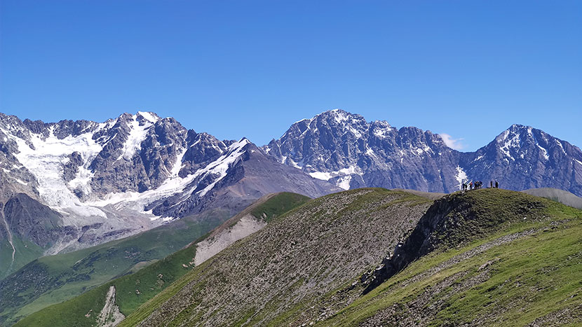 Trekking en Svaneti. Lhagunbar