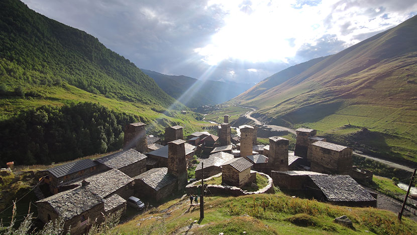 Trekking en Svaneti. Ushguli