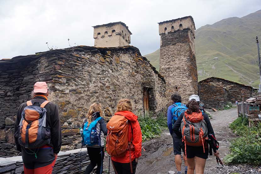 Trekking en Svaneti. Ushguli