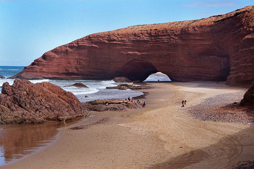 Playa Legzira, Marruecos