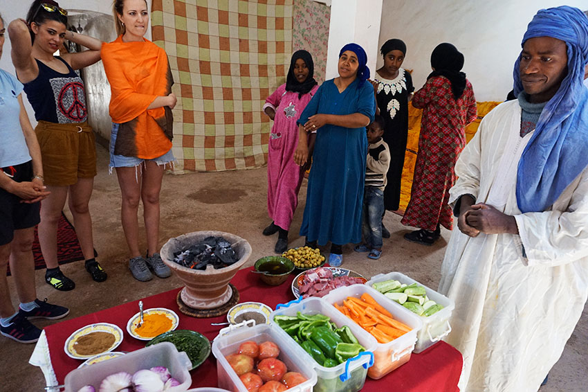 Curso de cocina bereber
