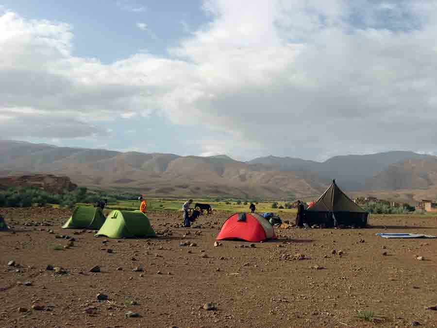 Campamento en Alemdoum