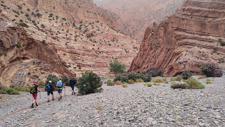 El cañón del Mgoun