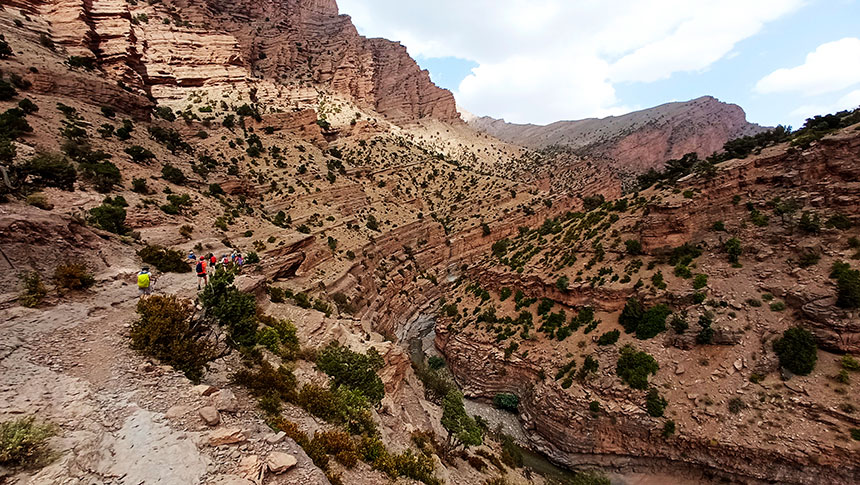 El cañón del Mgoun