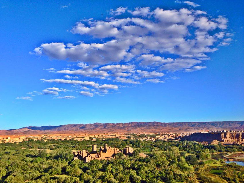 Vistas desde Kasbah Itran