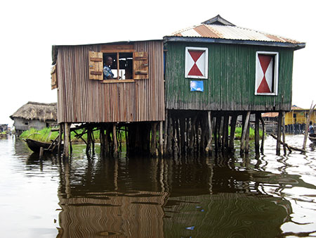 Piragua en Benin